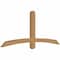 Ekena Millwork Bellingham Timber Gable Bracket, Western Red Cedar, 72"W x 30"H x 3 1/2"D x 3 1/2"F, 10/12 Pitch GBW072X30X0404BEL00SWR - alternate 4